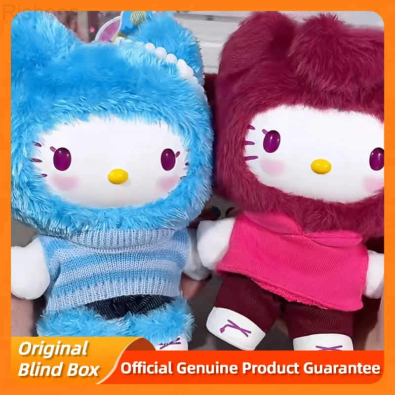 Sanrio New Genuine Hellokitty Pop Star Series Blind Box Trendy Toys Kawai Vinyl Plush Bag Pendant Collect Dolls Mystery Box Gift L250903