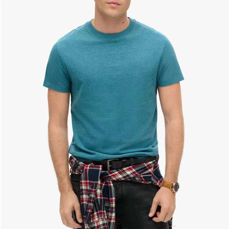 Premium Men's Oversized T-Shirt 100% Cotton Sports Shirt Competitive -- Simple Solid Design