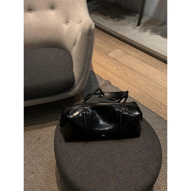 Large Capaci Boston Bags Single oulder Sports Fi Handbags Casual Simple Sle Pillow Bag 250901