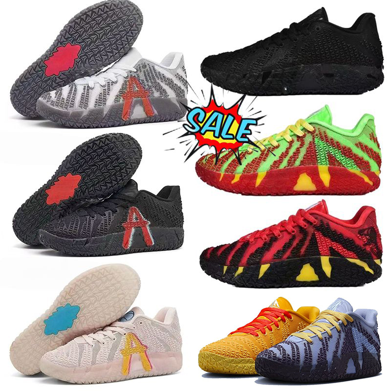 JA 3 top quality Basketball Shoes Morants Designer Trainers Volume Hyper Pink Mint Foam Turbo Green NY Outdoor Sneakers Size 40-46