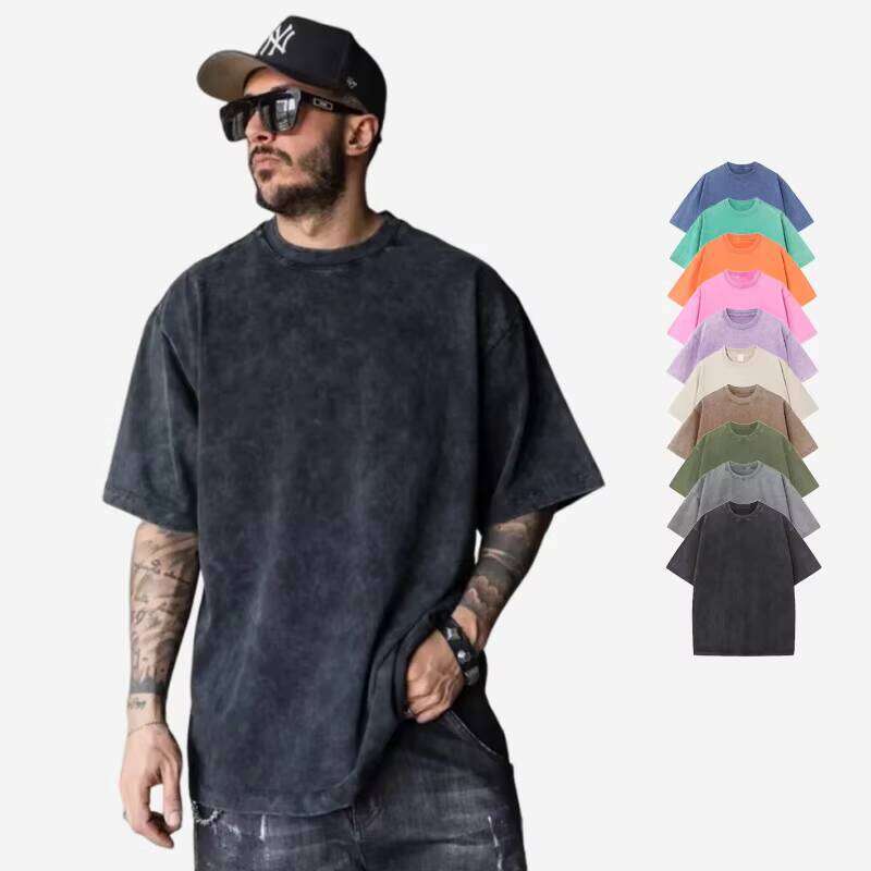 T-shirt surdimensionné 100% coton de haute qualité