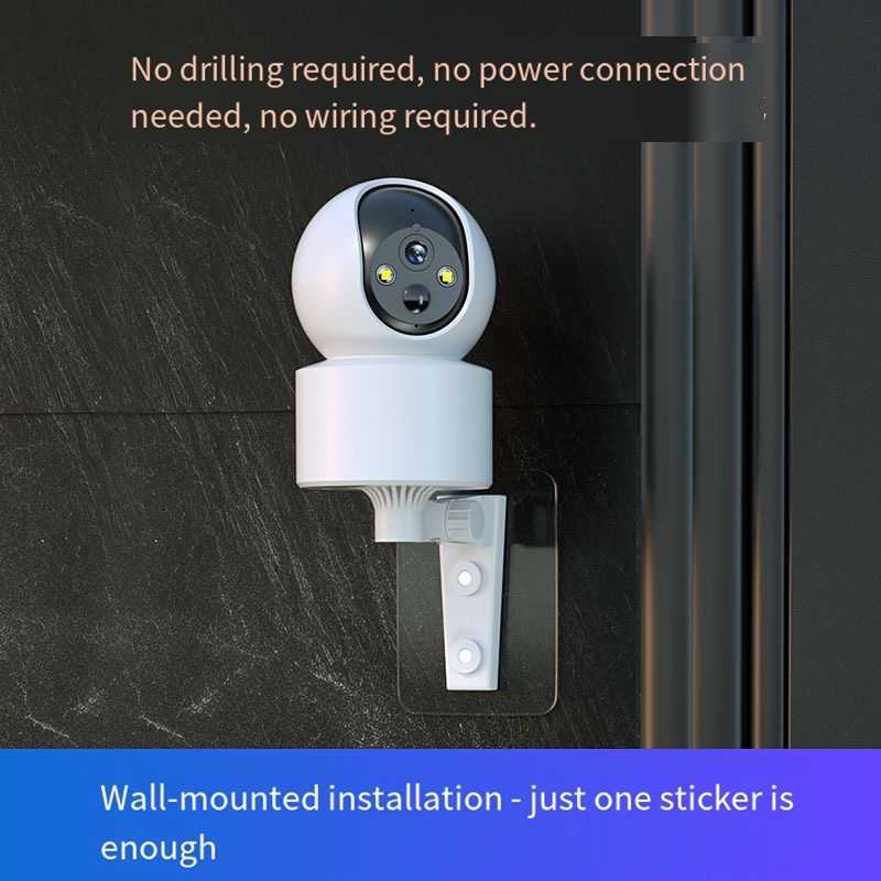 Wireless WiFi camera for home use without plug-in, providing ultra-clear 360-degree indoor surveillance and remote mobile phone intercom functionality.