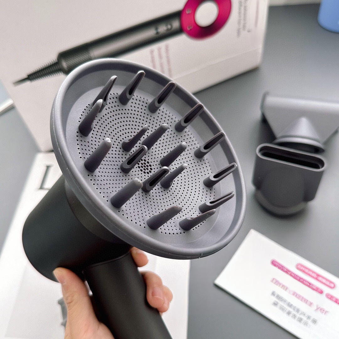 Dryers Anion Blower Mute Hairdryer Air Wrap Care Electric Hair Drier Quickdry Safety Negative Ion Professional Salon Leafless Blow Powerful Travel Hom