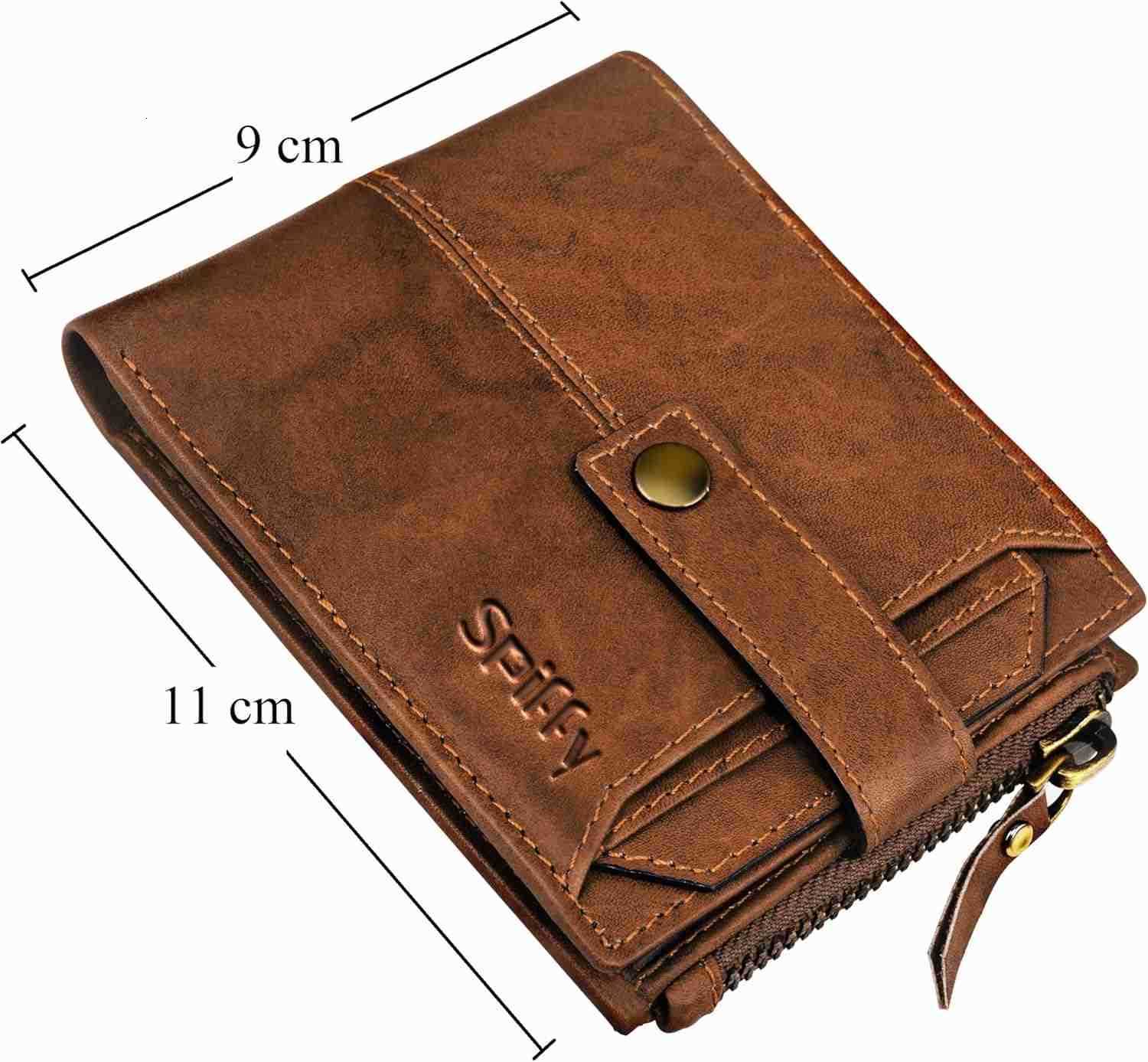 Design Brown Genuine Leather Wallet For Men With Detachable Card Holder Mens Wallet RFID Wallet For Men And Women Billetera De HombreZ250911