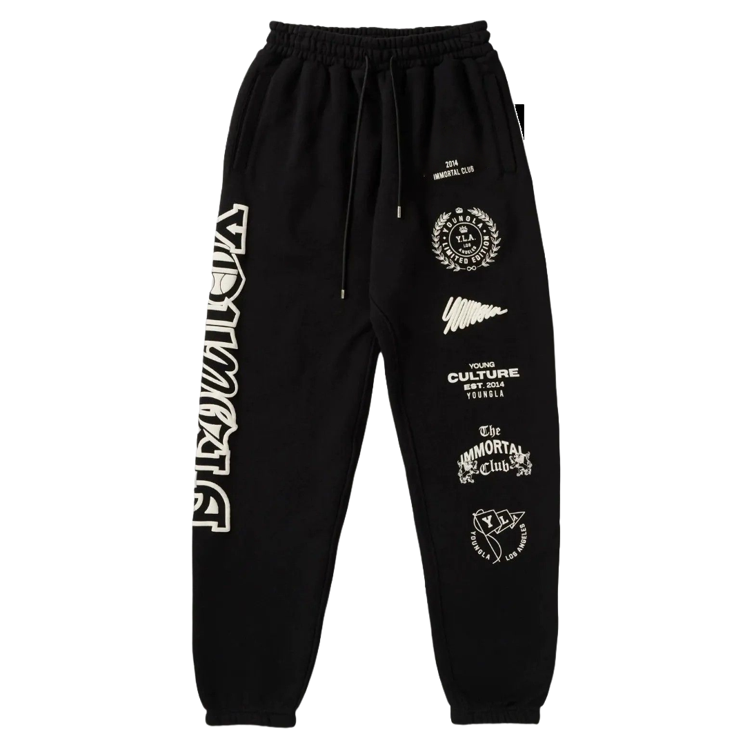 Men's Pants American fashion brand high street sweatpants Jogger gym sports fitness casual straight leg slacks young la