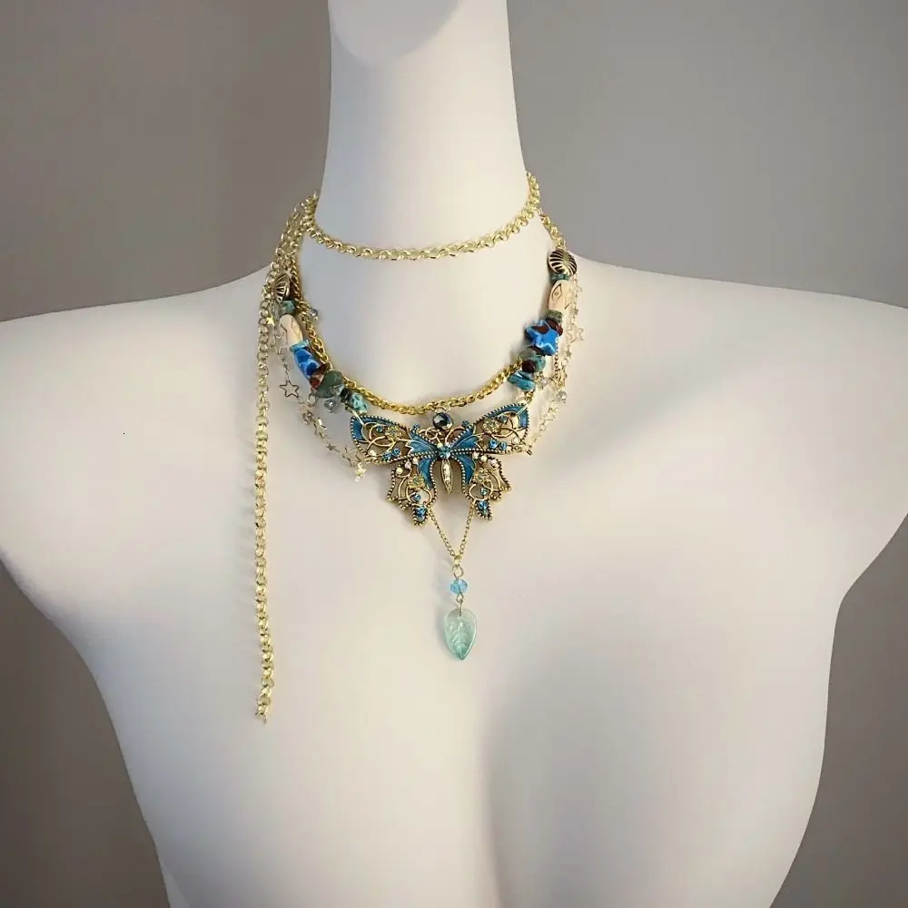 Fashion Butterfly Waist Chains Advanced Elegant Hip Chain Waist Accessory Versatile Belly Chain Women250901