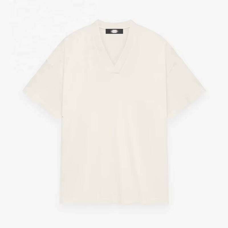 Heavyweight Designer 250 Gsm Gym T-Shirt High-Quality V-Neck Supima Cotton Plain Men's Solid Sports Shirt