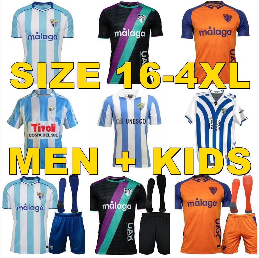 2025 2026 Malaga CF soccer jersey 97 98 05 06 12 13 24 25 26 Retro 120 Commemorative Pre-match Football Shirts BUSTINZA M. JUANDE FEBAS ALEX Men Kids Kit Football Shirts
