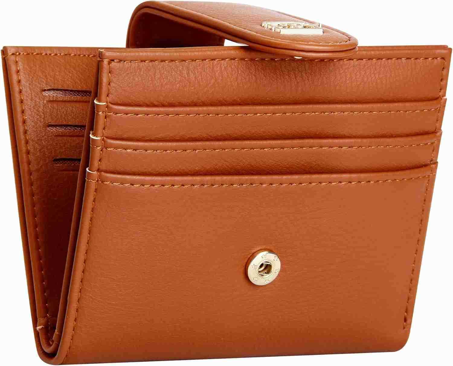 Small Wallets for Women Slim Bifold CARD Holder Minimalist Zipper Coin PocketZ250910