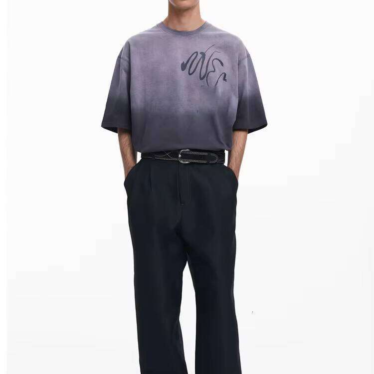 Logo Men's Casual Short Sleeve T-Shirt High Quality Heavyweight 100% Cotton 3D Puff Print Embossed Solid Twill Embroidery