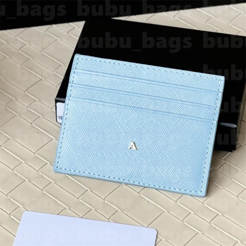 Designer Men Cardholders Luxury Leather Cardholder Designer Credit Card Purses Women Mens Wallet Business Coin Pouch Card Cardholders