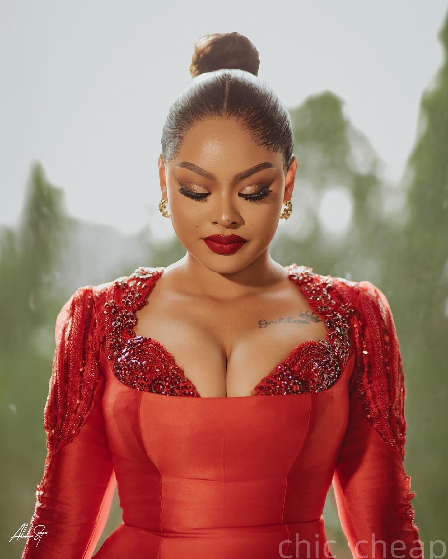 Aso Ebi Red Straight Prom Dresses 2025 Lace Crystals Full Sleeves Evening Formal Party Second Birthday Engagement Gowns Plus Size Dress For Special Oc