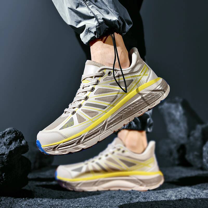 ONKE Women's Lightweight Breathable Mesh Running Men's Non-Slip Wear-Resistant Shock-Absorbing Jogging Casual Couple Sports Shoes