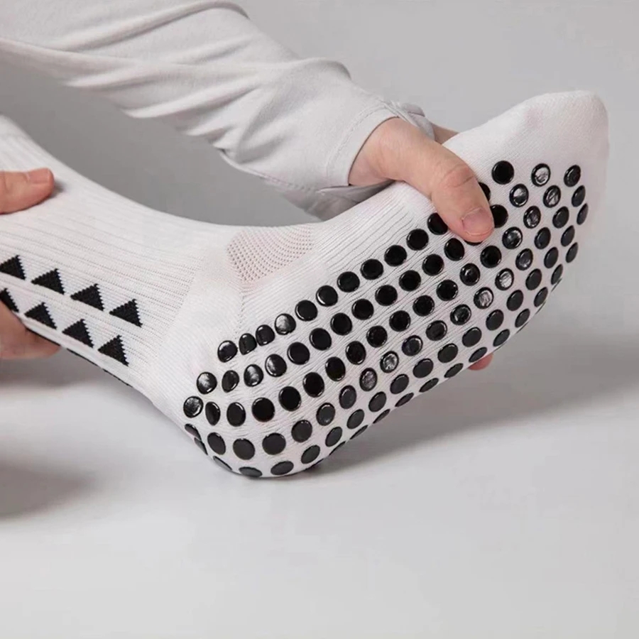 Sports Grip Socks Anti-slip Thickened Soccer Sock for Men Women Outdoor Football