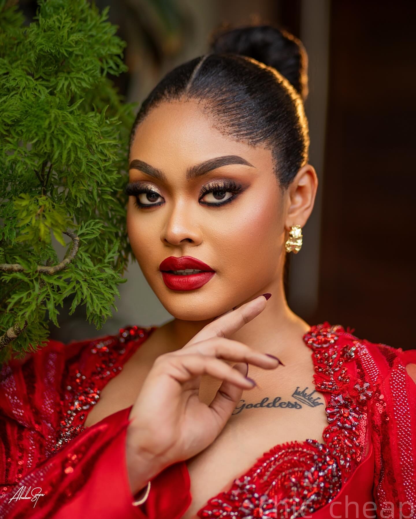 Aso Ebi Red Straight Prom Dresses 2025 Lace Crystals Full Sleeves Evening Formal Party Second Birthday Engagement Gowns Plus Size Dress For Special Oc