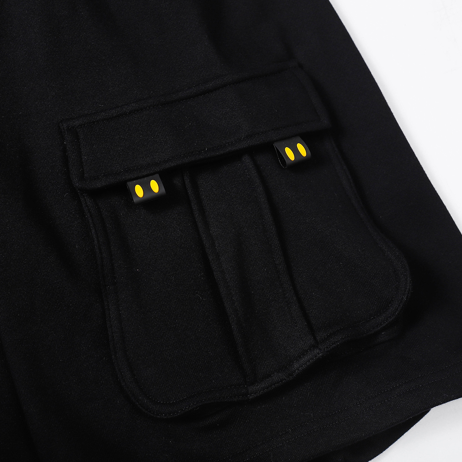 Drew House Embroidered smiley face drew shorts black