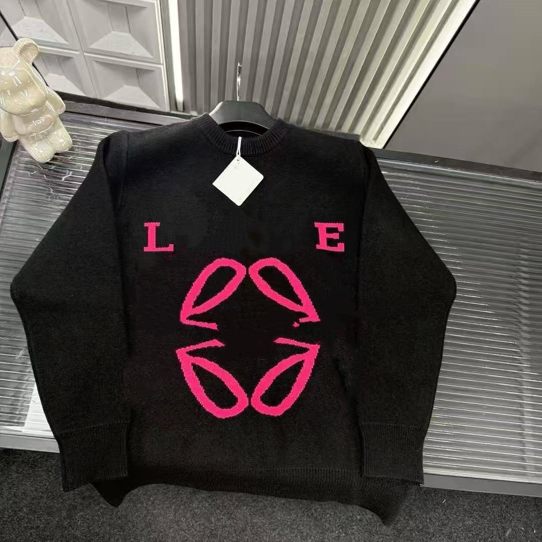 2025 Designer Sweater - Luxury woMen's Sweater - Plaid Knitted Top - Casual Fleece Long-Sleeved Loose Comfortable Trendy Knitted Shirt