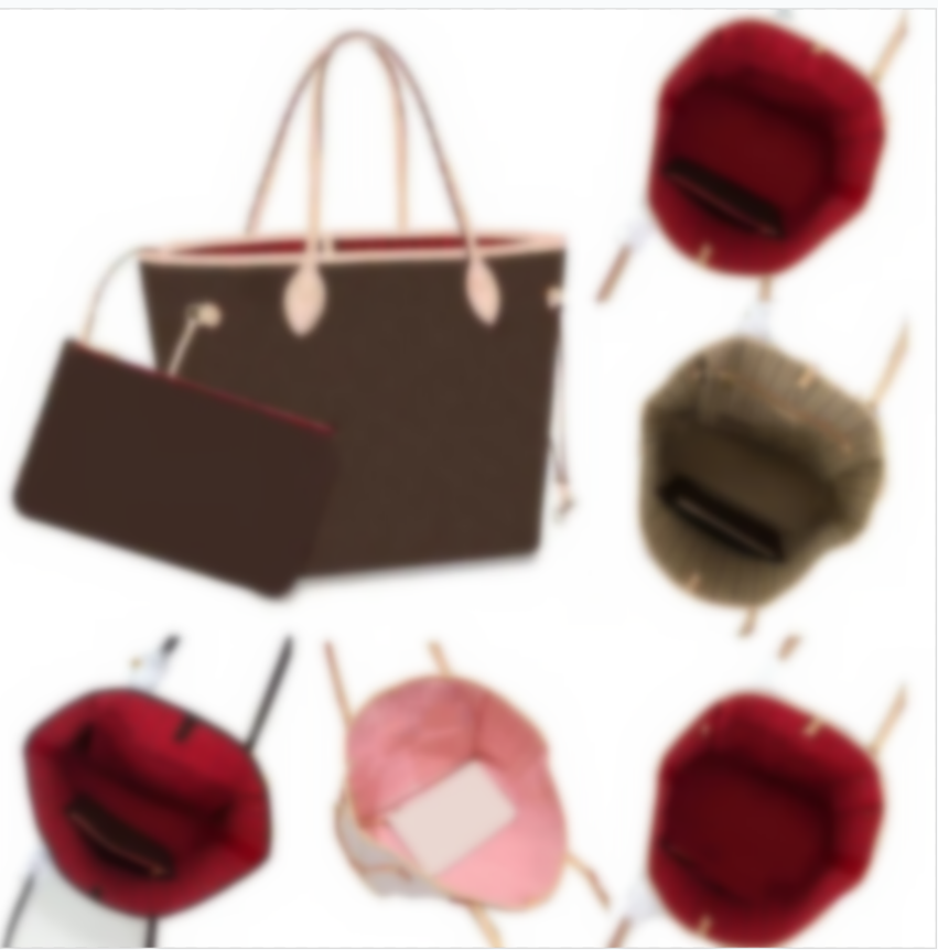 Large tote bag designer women totes shoulder bag classic leather woman 3 sizes luxury handbag purse large practical bag clutch wallet