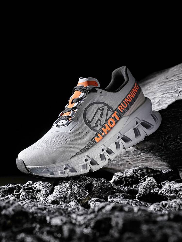 Sports Spring Summer Breathable Hiking Running Thick Height Increasing Shock Absorption Lightweight Soft Sole Men's Shoes Autumn
