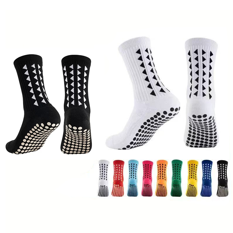 Professional Anti-slip Grip Socks Soccer Football Sock Outdoor Sports Socks for Adult Men Athletic Thickened Sweat-Absorbent