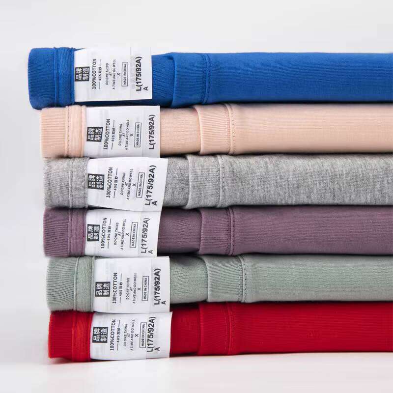 2025 Men's Cotton with Logo Print, Oversized Crew Neck, Plain Short Sleeve Blank T-Shirt