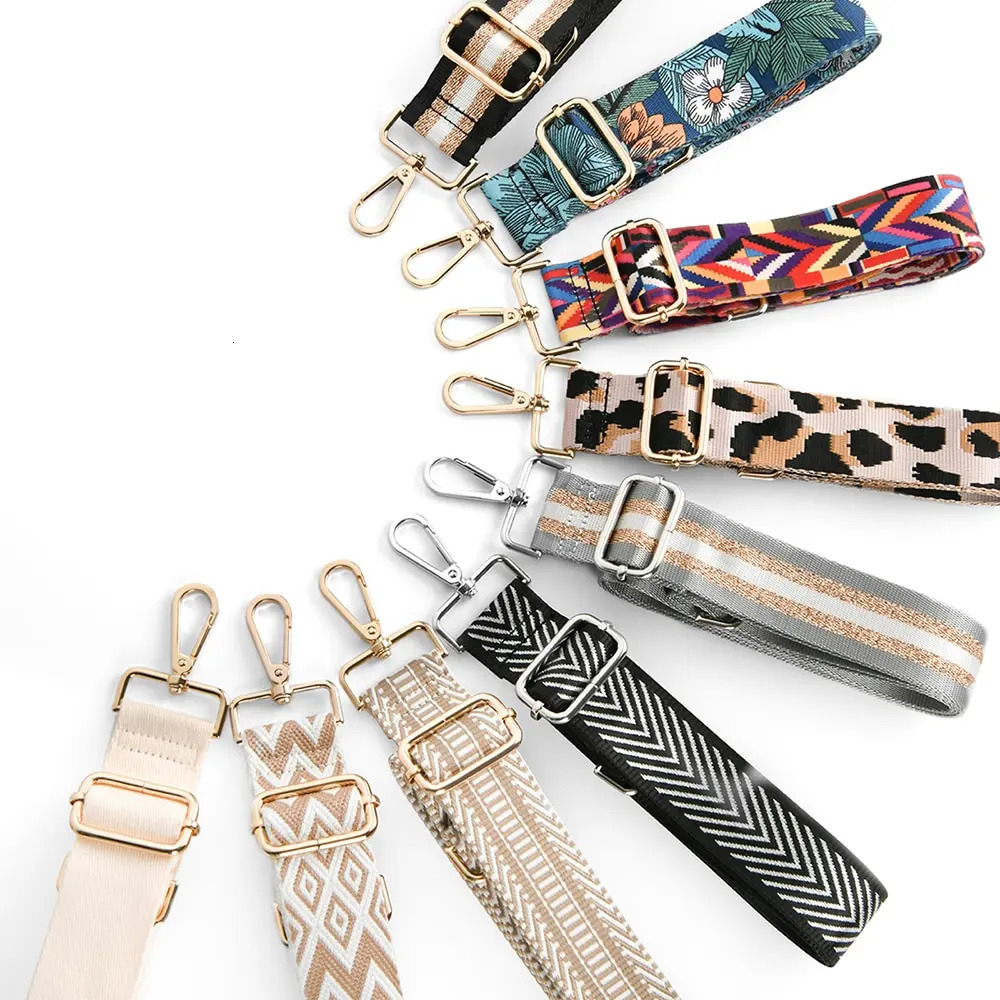 Purse Strap Handbags Crossbody Women Adjustable Replacement Bag Belt Guitar Straps Printing Detachable Sling Shoulder Strap 250901