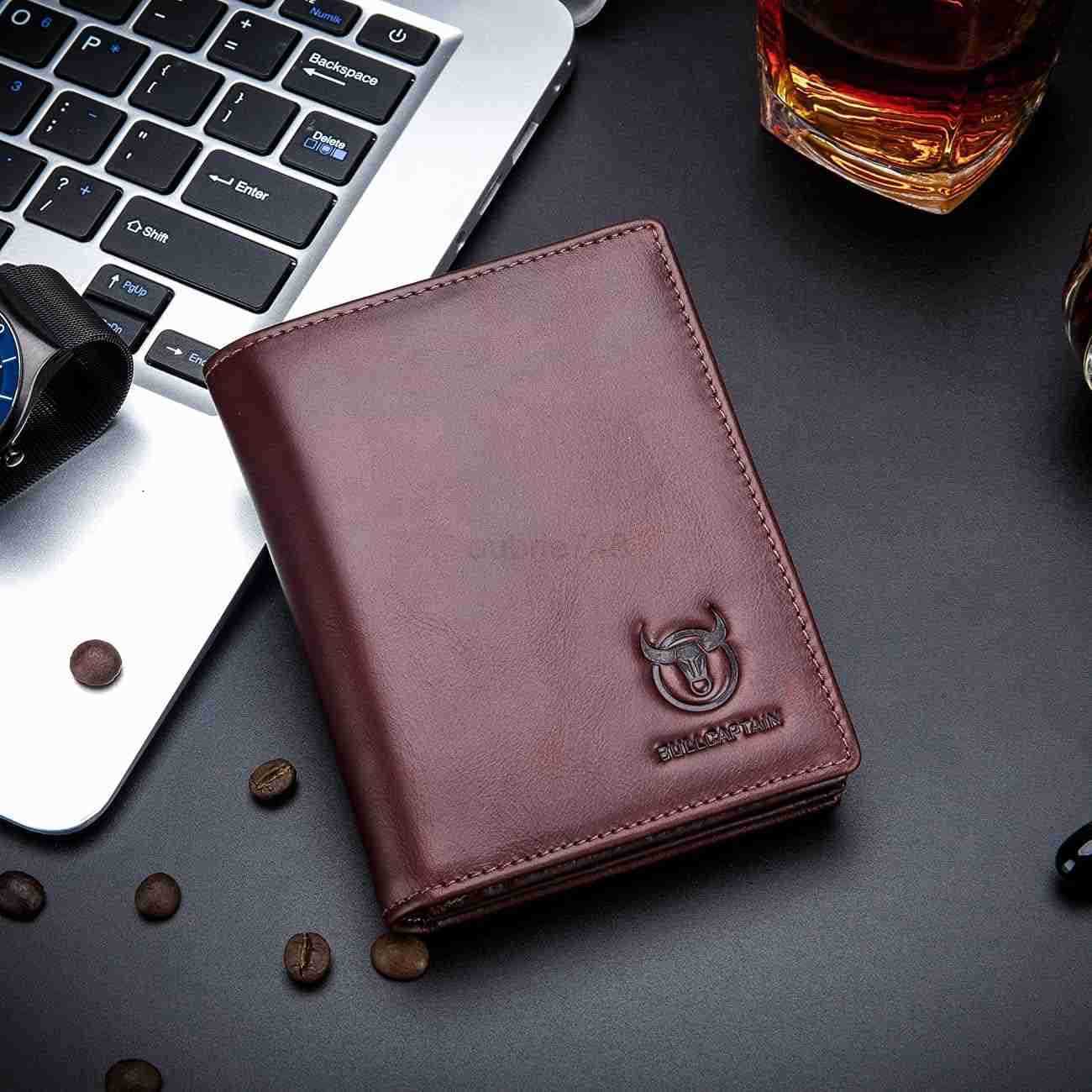 Large Capacity Genuine Leather Bifold WalletCARD Holder for Men with 15 Card Slots QB027Z250911