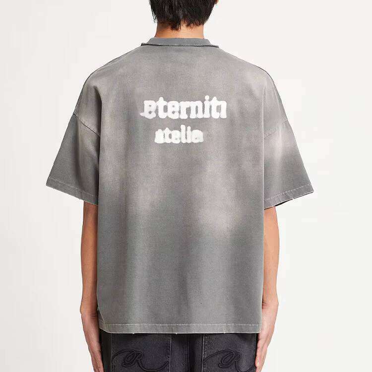 Men's Vintage Washed T-Shirt Heavyweight Graphic Streetwear 100% Cotton Oversized Fit