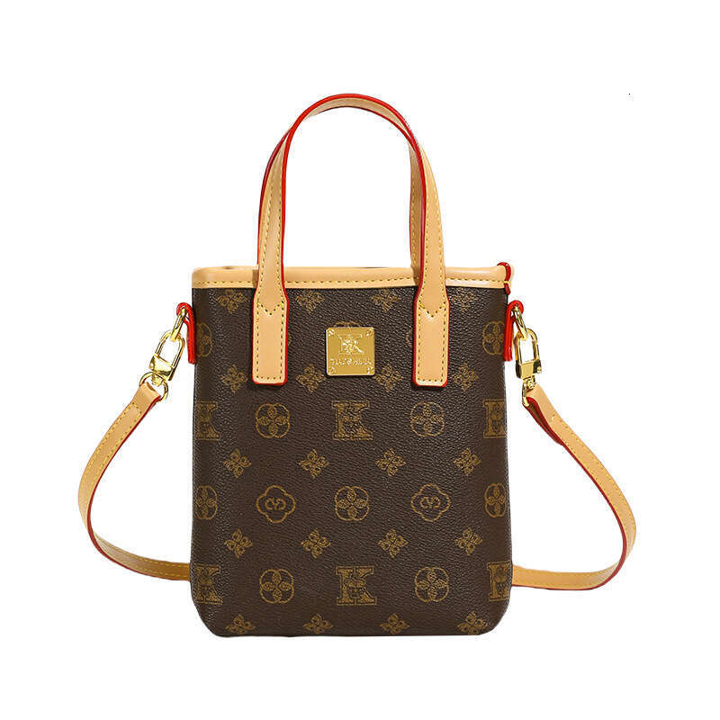 Designer Bags Small Handbag for Women 2025 New Handheld Bucket Small Phone Crossbody Brown Shoulder Bag