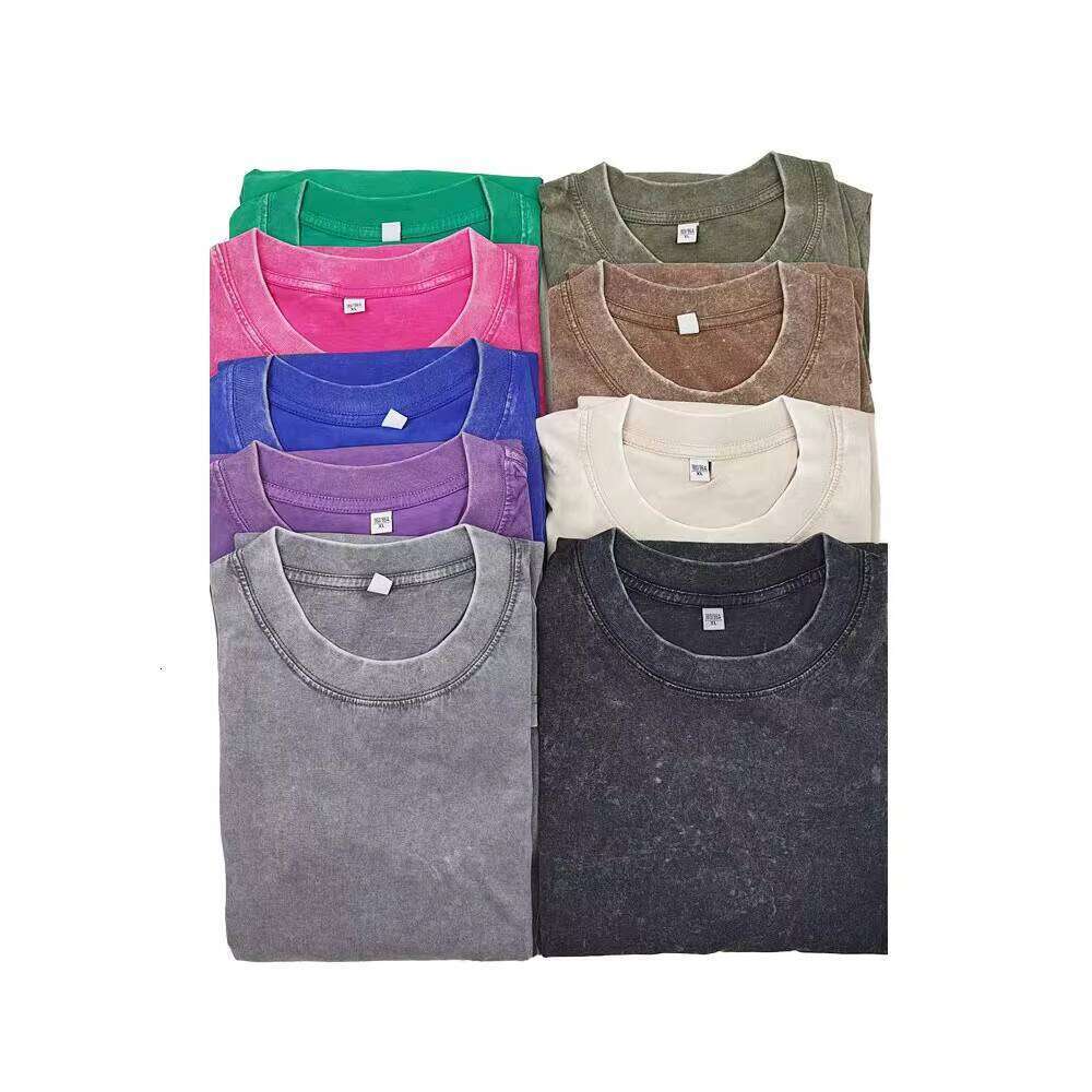 High Quality 100% Cotton 230g Oversized T-Shirt Men's Short Sleeve Round Neck Three-Dimensional Pattern