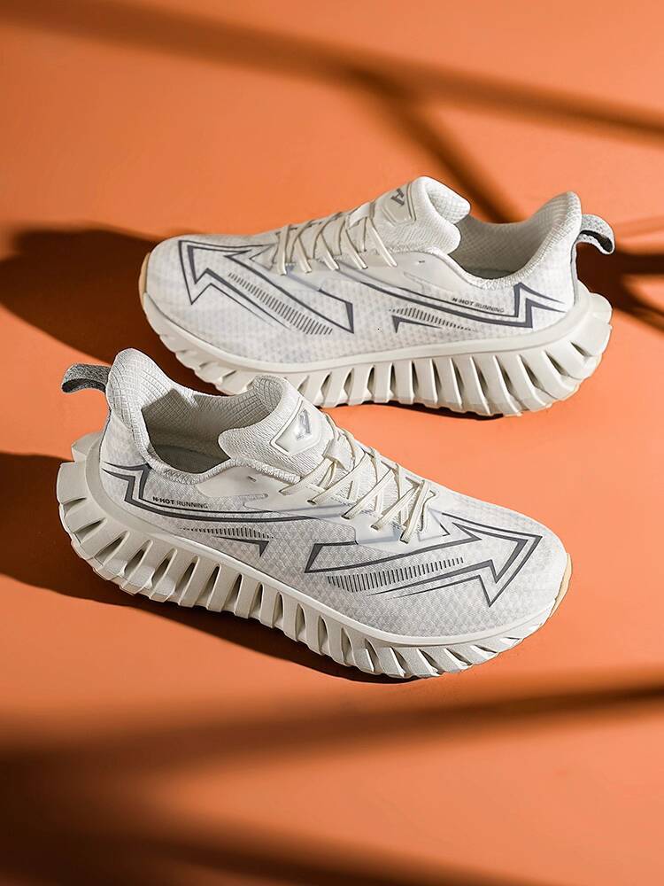 Sports for Men and Women Couples Spring Autumn Summer Large Size Breathable Running Thick Sole Height Increasing Men's Shoes 2025 New Model