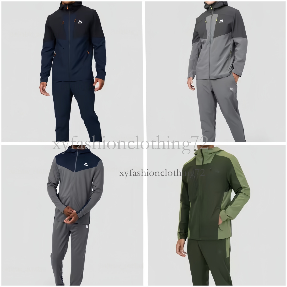 Montirexs 3-piece set designer montirexs tracksuit shorts and t shirt Men's Short Sleeve Set Men's T-Shirt Women's Short Sleeve Blank Casual European Size d3
