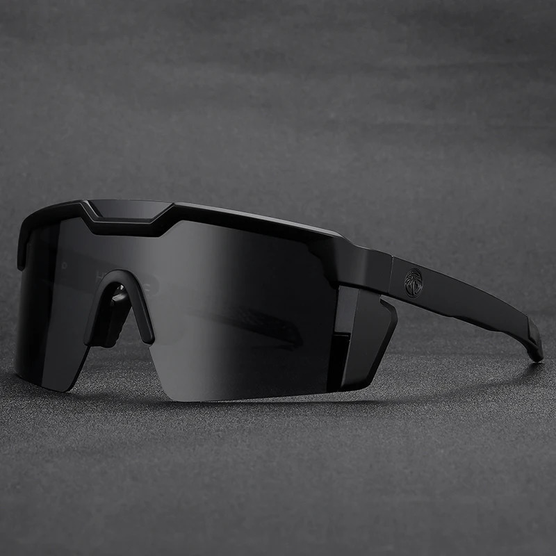 High quality Heat Wave sunglasses square Conjoined lens cycling Women men sun glasses UV400250901