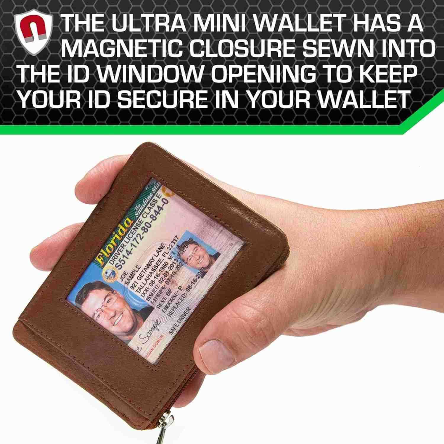 Identity Stronghold Mens RFID Wallet SmallZ250911