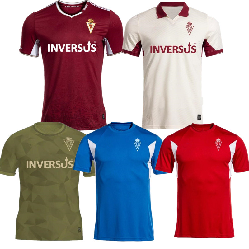 2025 2026 Real Murcia Soccer Jersey Camisetas de futbol 25 26 Murcia home away football jerseys shirt uniforms