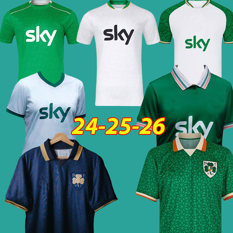 2025 Ireland football shirt St. Patrick's Day Soccer Jerseys Kit DOHERTY DUFFY 25 26 Egan BRADY KEANE Hendrick McClean FERGUSON Football Shirt Men Kids Uniform tops