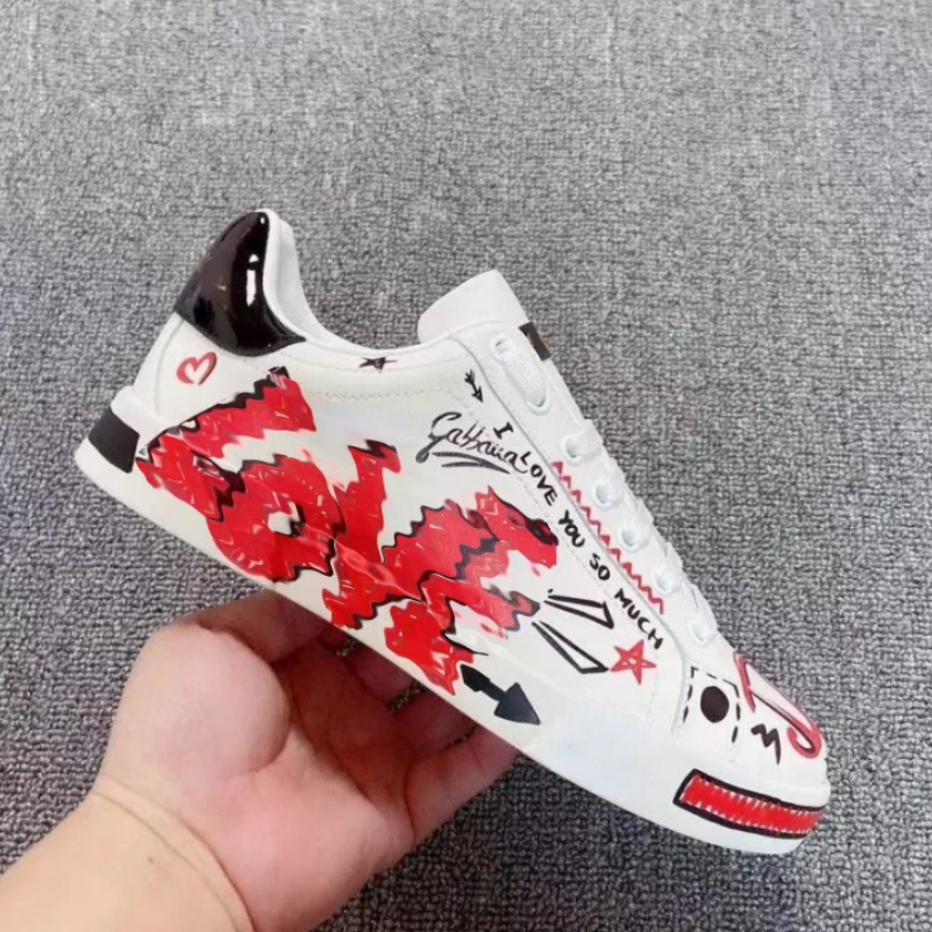 Casual Sports Shoes Fashion Designer Couple Perfect Real Leather Sneakers New Brand Ladies Leisure Outdoor Comfortable Flats