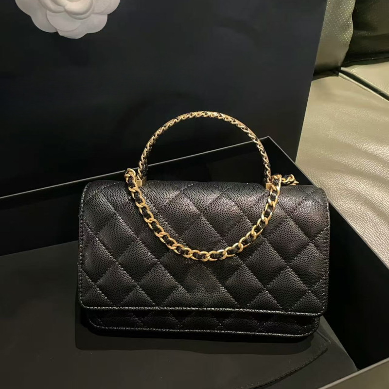 Top Quality Designer Bag Woman Shoulder Bag Top Handbag Metal Chain Luxury Crossbody Bag Classic Flap Bag Tweed Mini Bag Coco Kel Wo Handle Caviar Quilted Bag 23k 24b