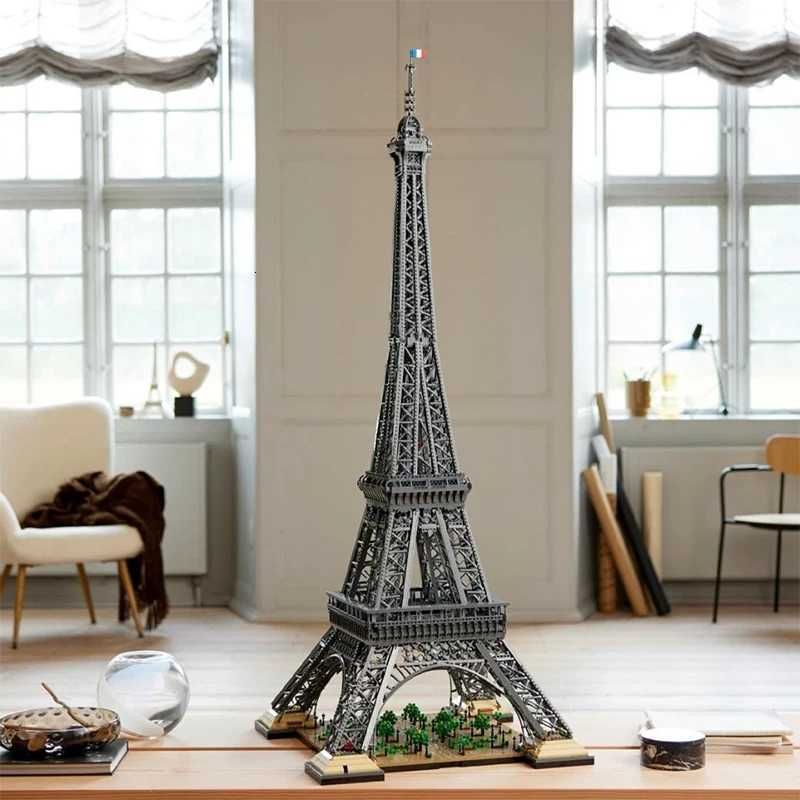 10000 Pcs Large Eiffel Tower Building Blocks Bricks s Birthday Christmas Gifts Toy Compatible 10307 60143 17002 in Stock S25926