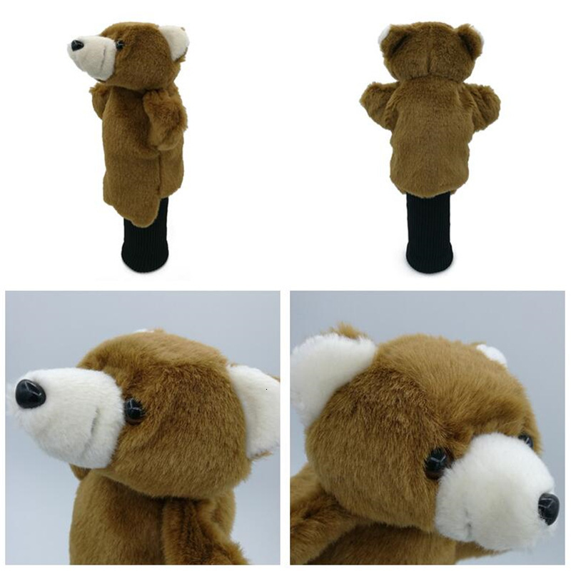 Other Golf Products Plush Animal Golf Rescue Head Cover Only For Hybrid Golf Club Headcover Mascot Novelty Cute Gift 230915