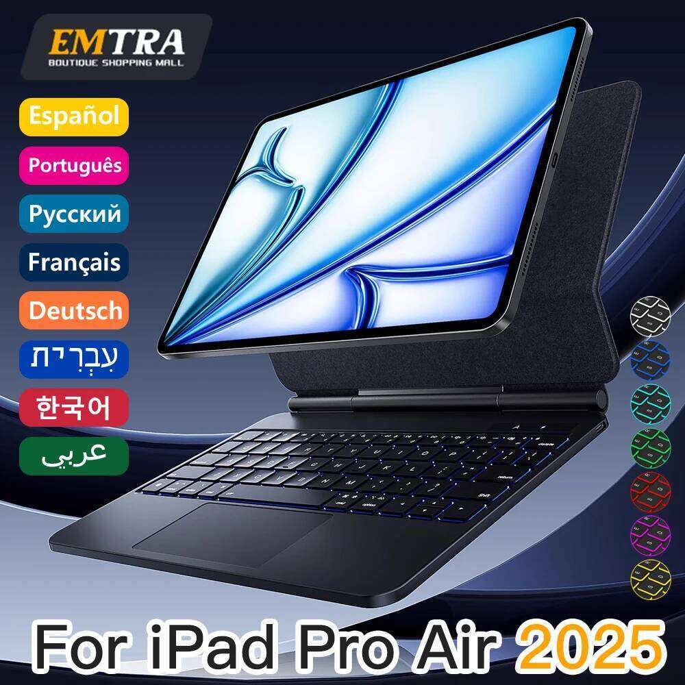 Magic Bluetooth th in Wireless for IPad Air Pro Backlit Keyboard