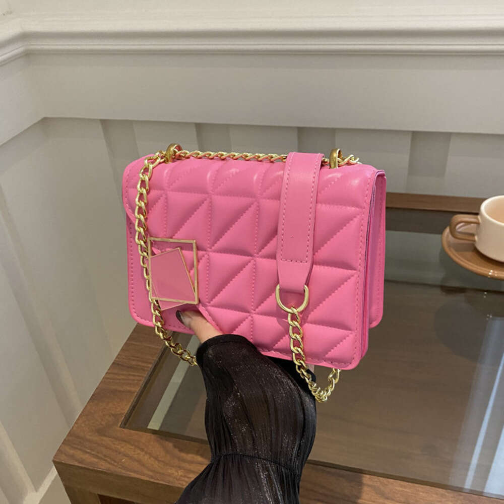 Designer Bag Luxury Bag Autumn Women's Stylish Chain Crossbody - Small Square, Casual Fashion, High-Value, Shoulder Bag Multiple Colors