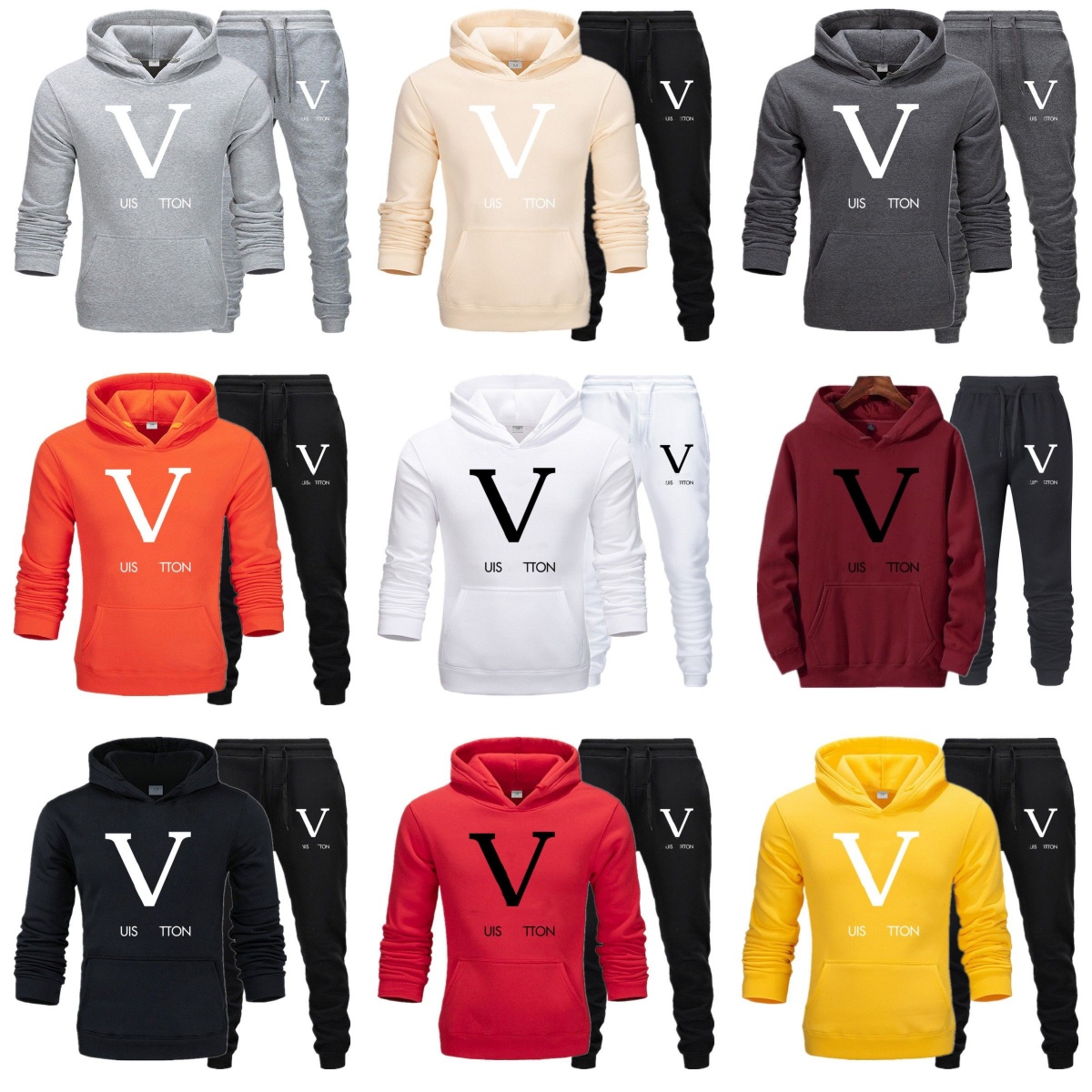 Men Tracksuits High End hoodies Letter Print designer hoodie Luxury Pullover Sweatsuits Hommes Jogger Fit Suits Hooded casual Long Pants Outfits