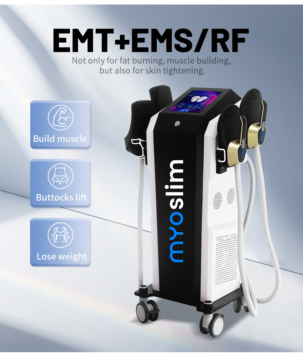 Myoslim 6500W EMS RF Beauty Device Electrical Muscle Stimulation Machine for Full Body Shaping and Muscle Training