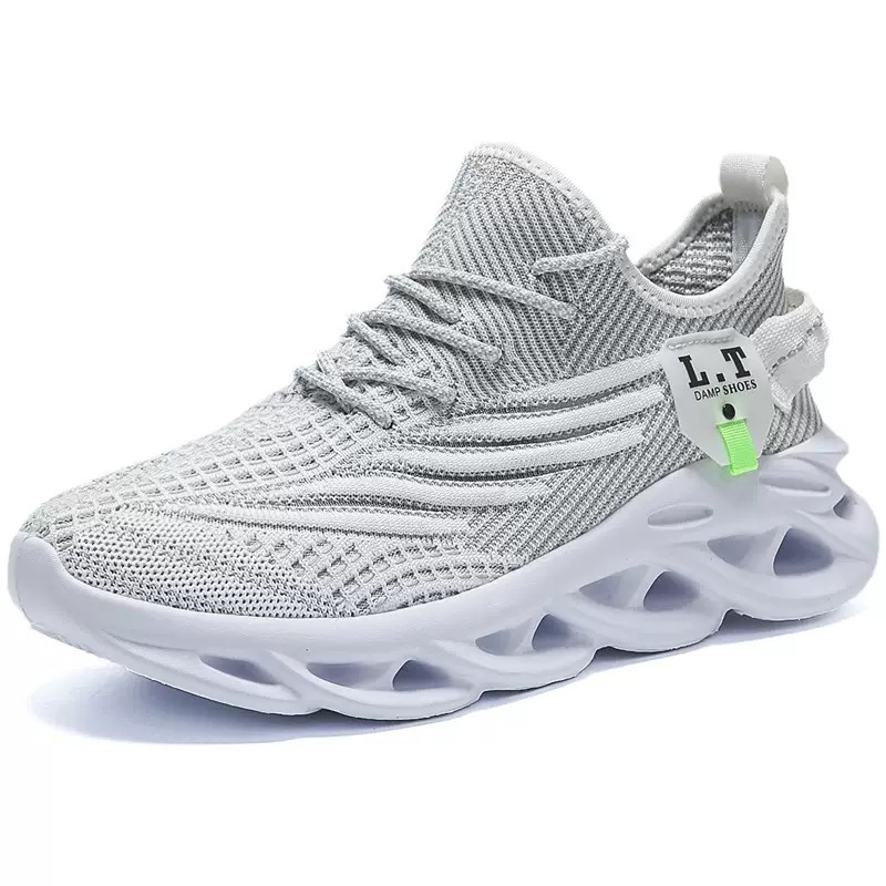 New free shipping lightweight and cushioned running 2025 breathable and comfortable sports shoes, soft sole height increasing running casual designer 