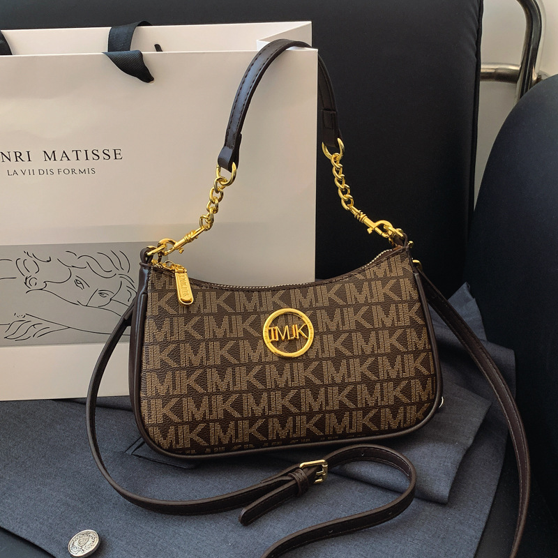 This year's popular bags for women, new high-end underarm bags, fashionable single-shoulder chain small square bags, niche crossbody bags