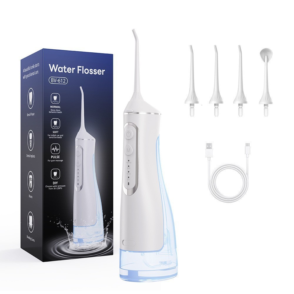 Sejoy Water Flossers for Teeth Dental Oral Irrigator Cordless Rechargeable for Braces for Travel Teeth Cleaning 5 Cleaning Modes 250527