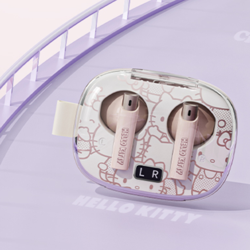 MINISO Sanrio joint Hello Kitty bluetooth headset hellokitty cute new wireless in-ear girls headset