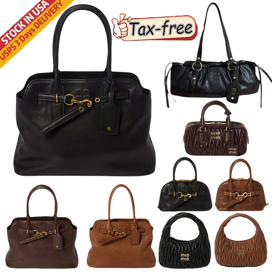 Tote Bag Designer Bag Shoulder Bag Premium Nappa Leather Handbag Large Capacity Shopping bag Wander Women's Hobo Bag Purse Vintage Hardware Matelasse Satchel Bag New