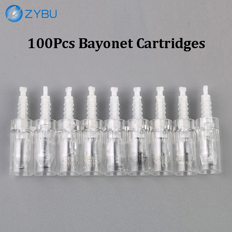 dr pen N2 M5 M7 E30 microneedling Dermapen F7 Bayonet Cartridge 100Pcs Replacement derma pen needles Nano Micro Needle 1/3/5/7/9/12/24/36/42 Pins Nano
